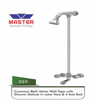 Master Common Bath Mixer & Shower (Full Round) (029)